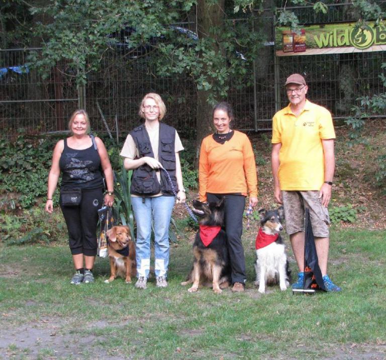 RallyO Speedy`s 1 mit Ingmar, Doro, Claudia und Yvonne Platz 1